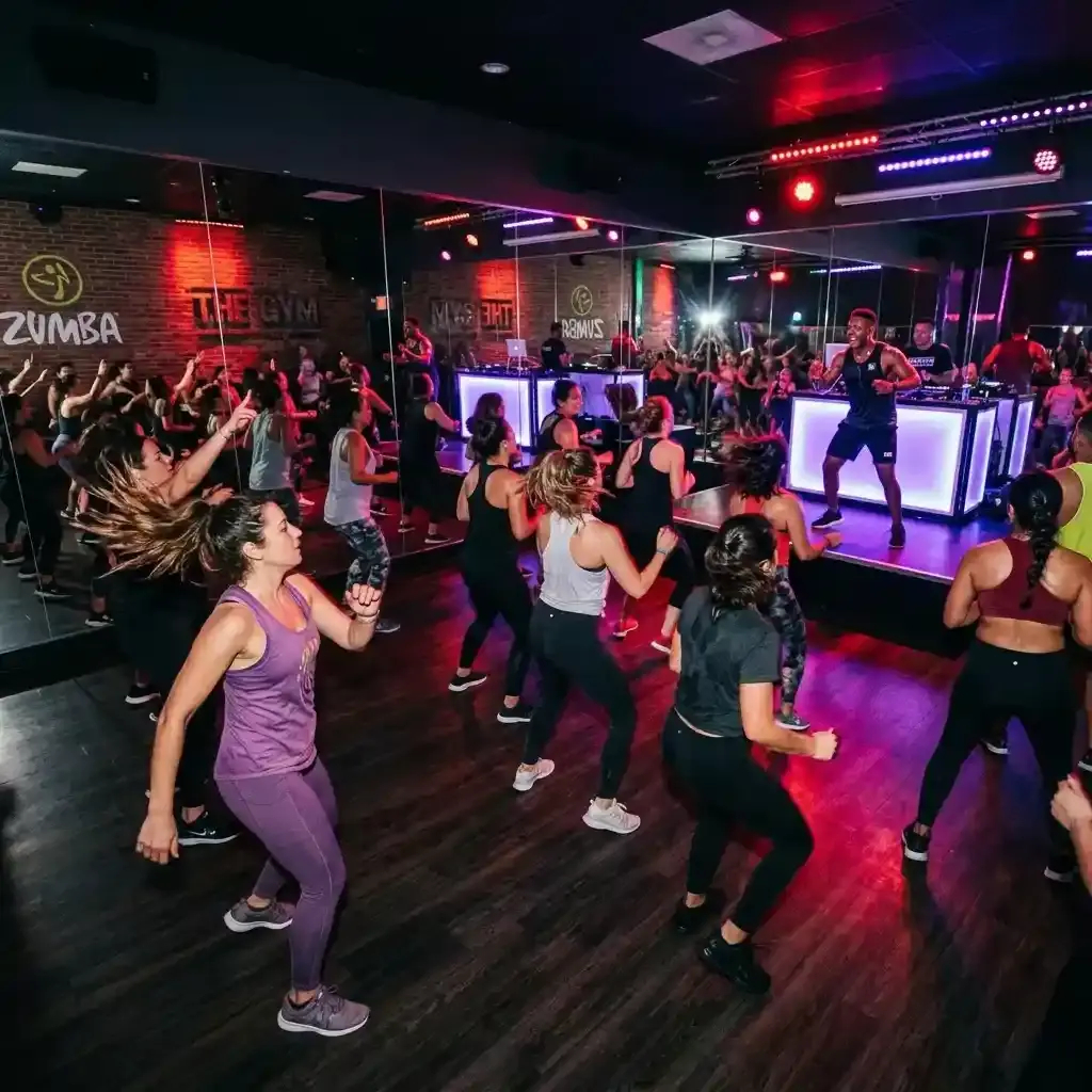 Zumba dance fitness class at Fitness Warrior Bhilai